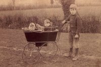 annie copping in pram with brother albert.jpg